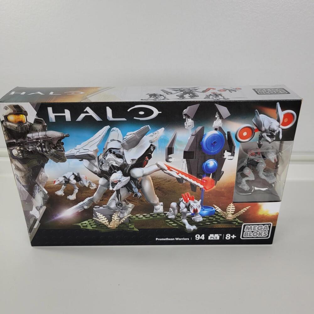 Halo Mega Bloks Promethean Warriors Brand New Complete Set CNG64